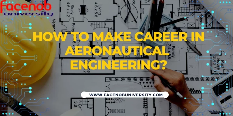 How to make career in aeronautical engineering?