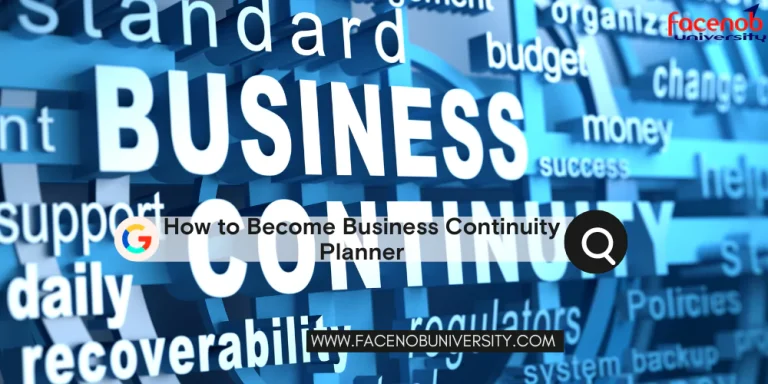 How to Become a Business Continuity Planner